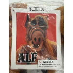 Alf Stuff Plush. Retro Stuffed Animal by Phunny. Brand New.